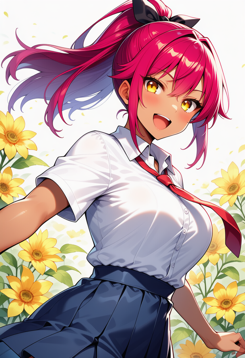 爽やか笑顔 | の人気AIイラスト・グラビア