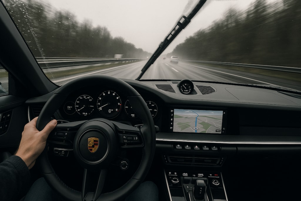 雨のアウトバーン