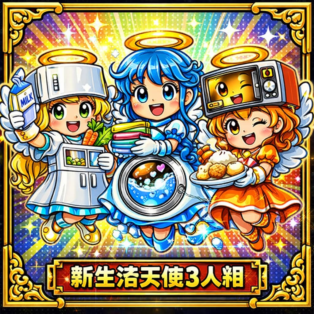 新生活3点セット | の人気AIイラスト・グラビア