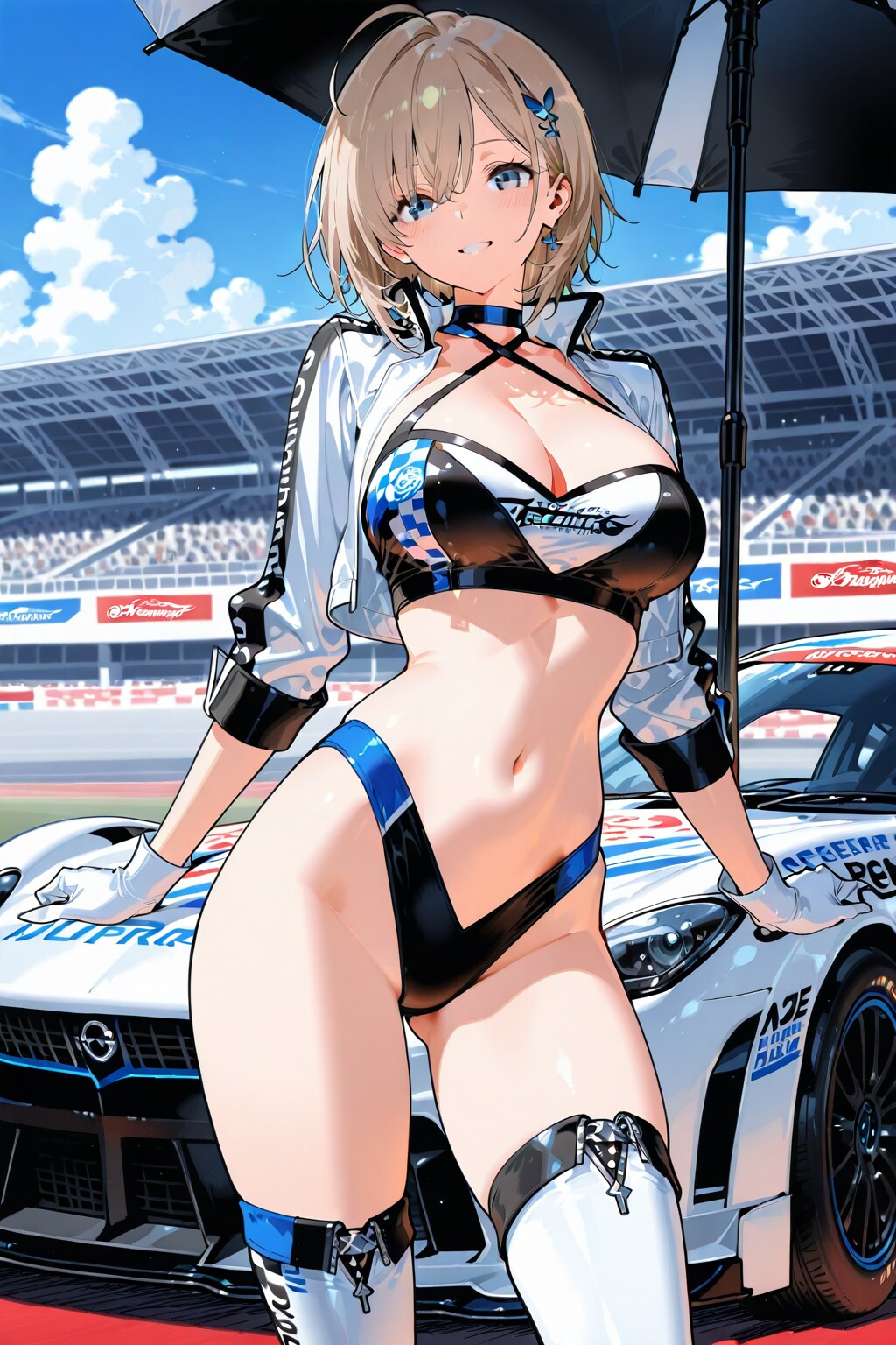 美少女レースクイーン