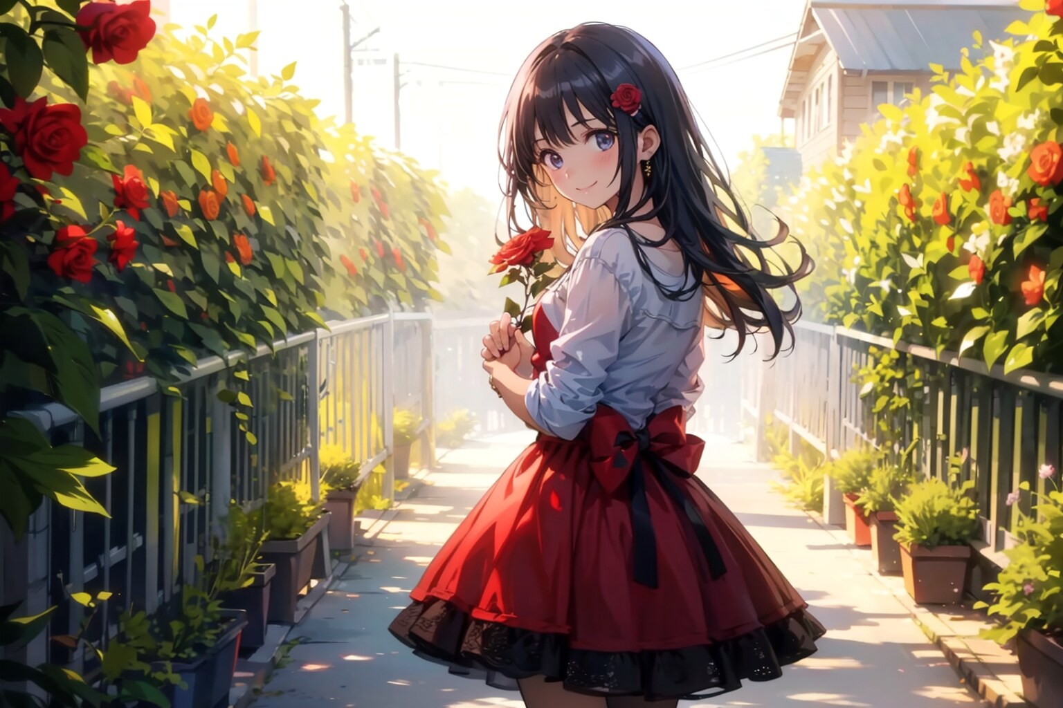 薔薇バラばら | の人気AIイラスト・グラビア