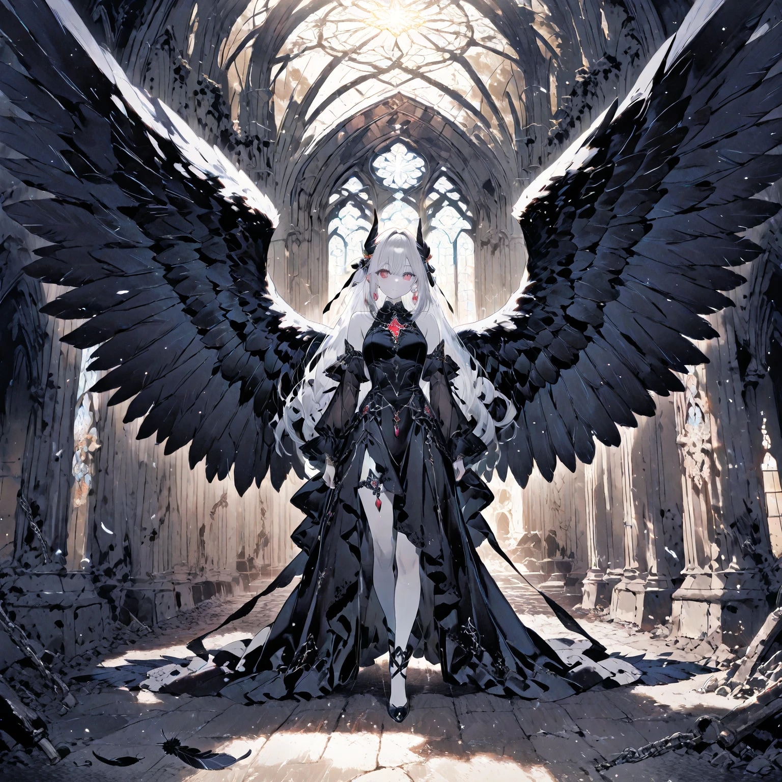 アザゼル | の人気AIイラスト・グラビア