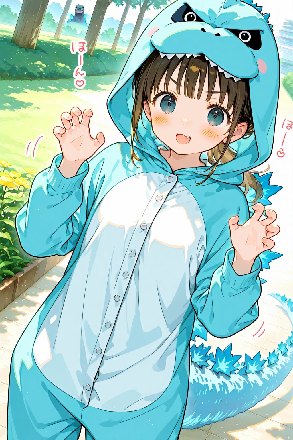 秋のゴジラが楽しみですね～by藍乃雫 | の人気AIイラスト・グラビア