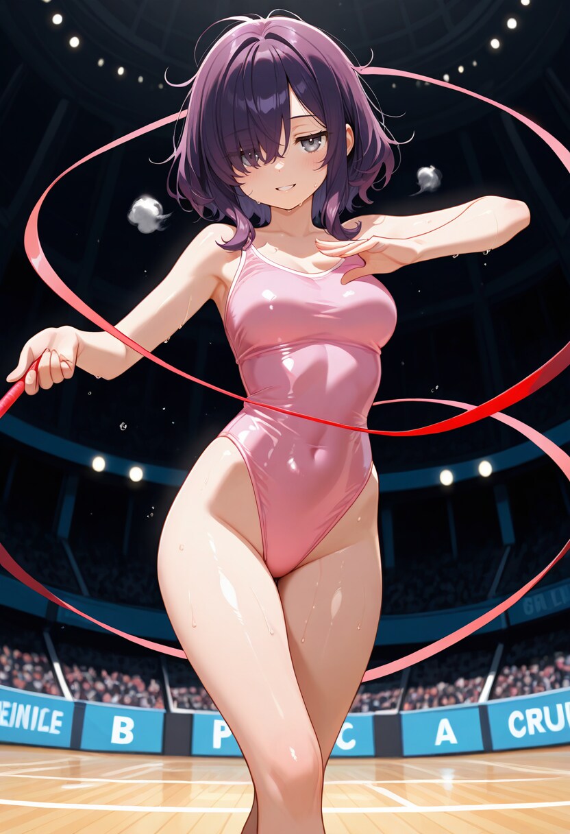 リボンにチャレンジ