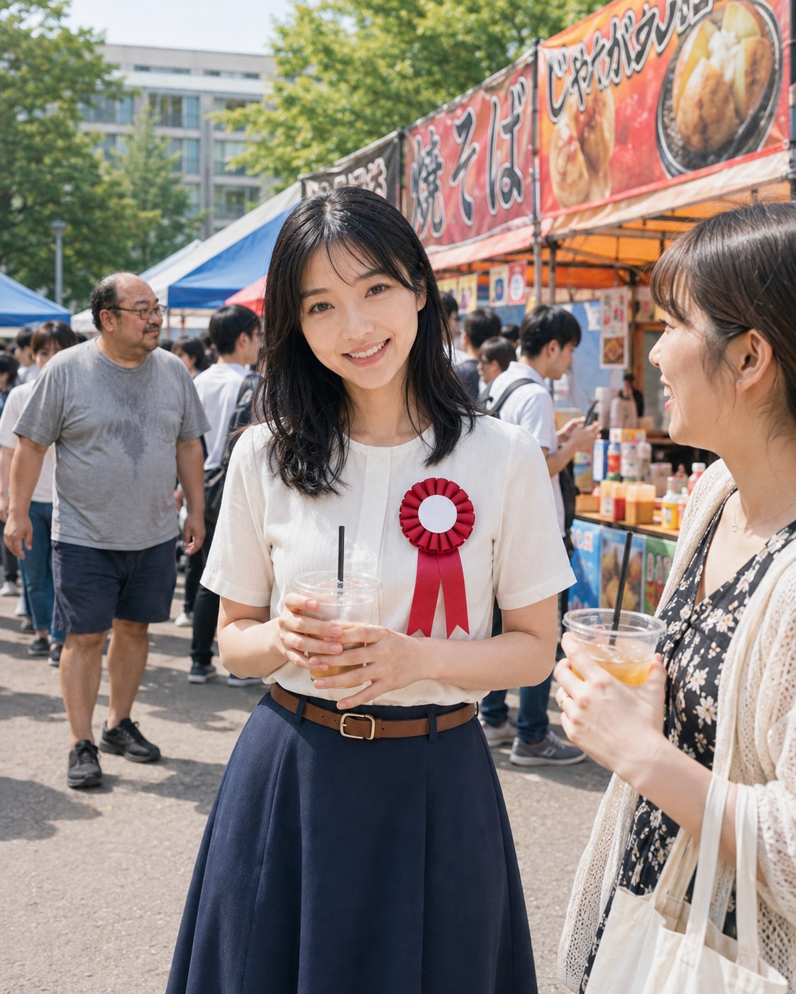 同じ学園祭に、あの男もいた | の人気AIイラスト・グラビア