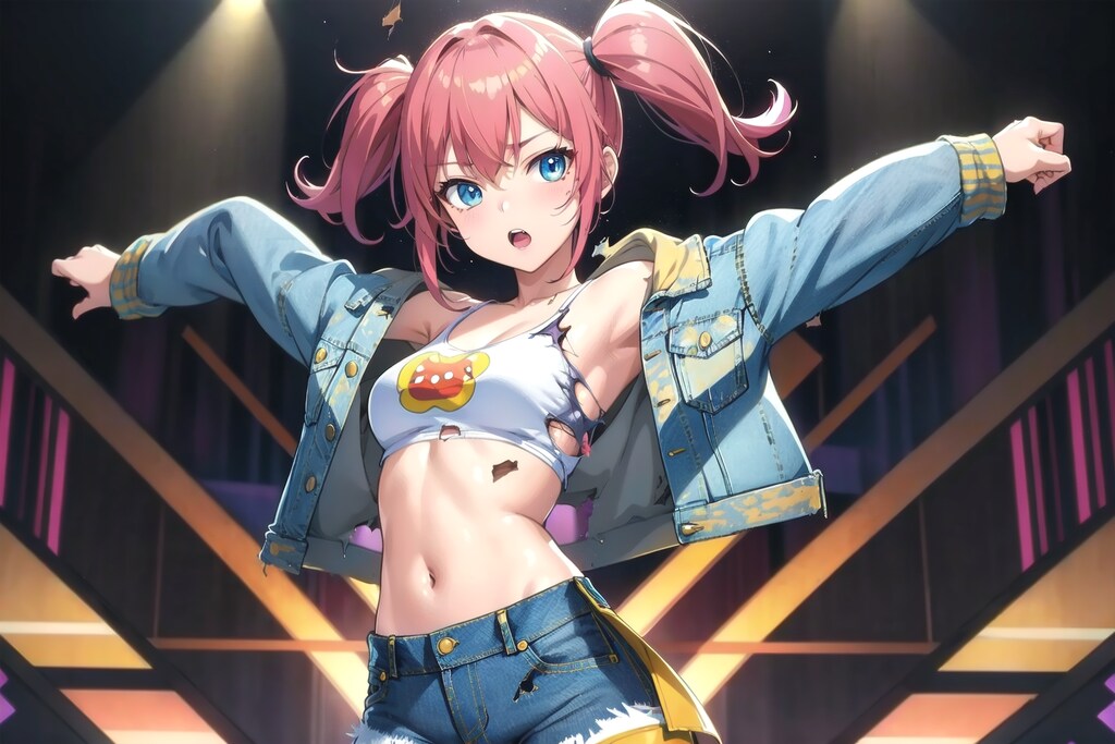 私だって出来るよ・・・（ビリ