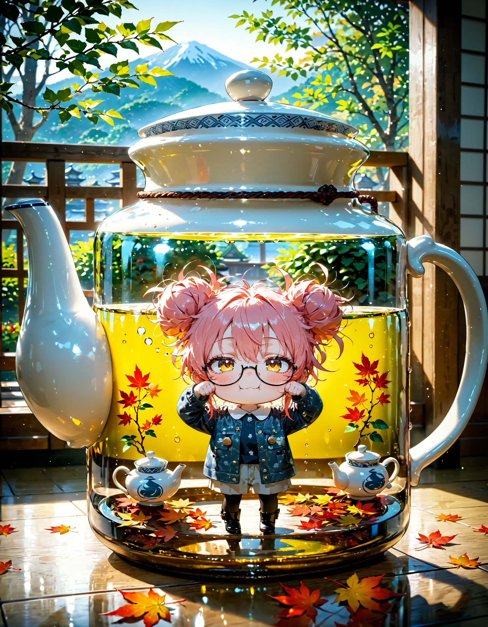 今日は何の日？　心を注ぐ急須の日 | の人気AIイラスト・グラビア