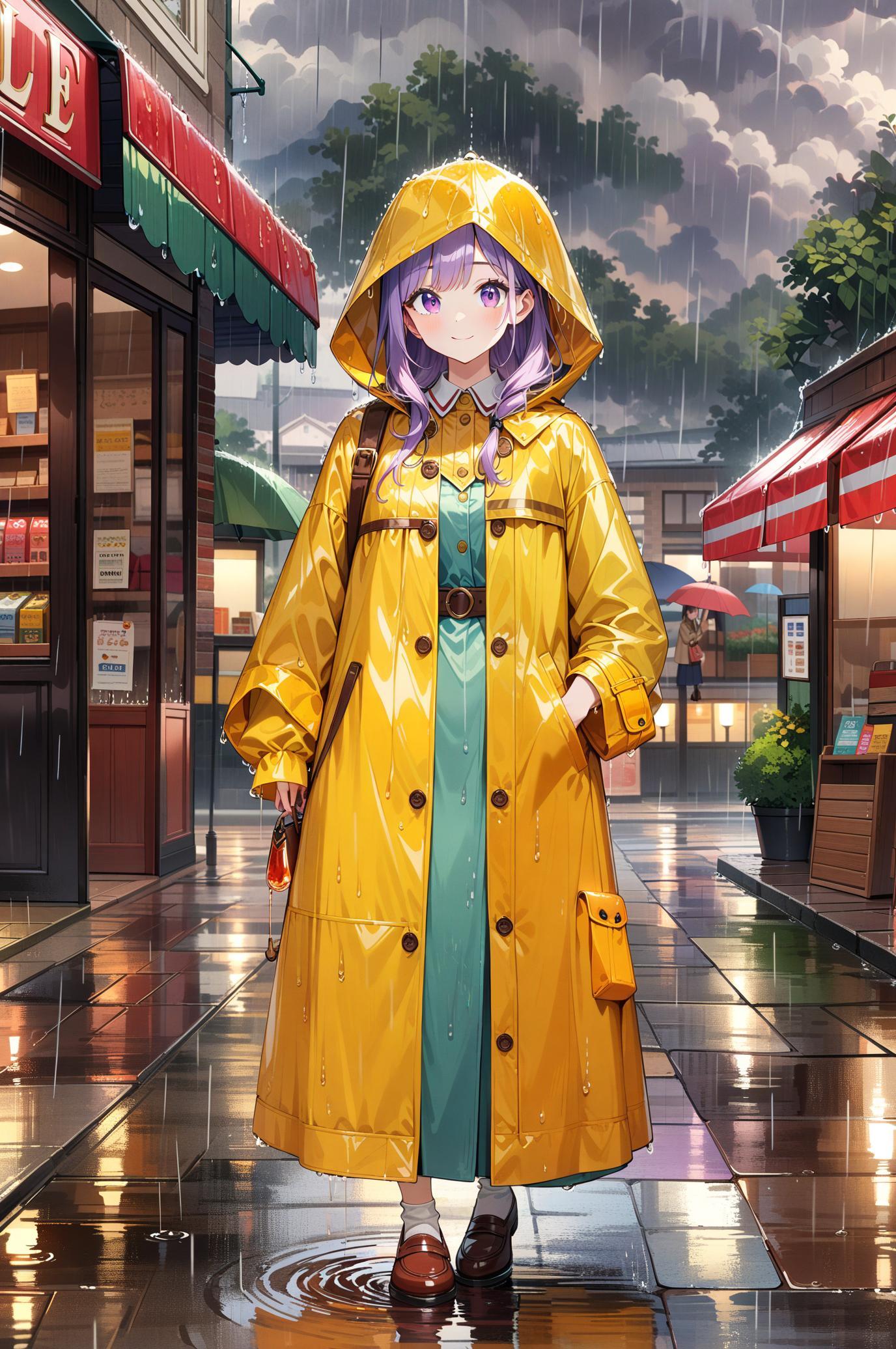 レインコート | の人気AIイラスト・グラビア