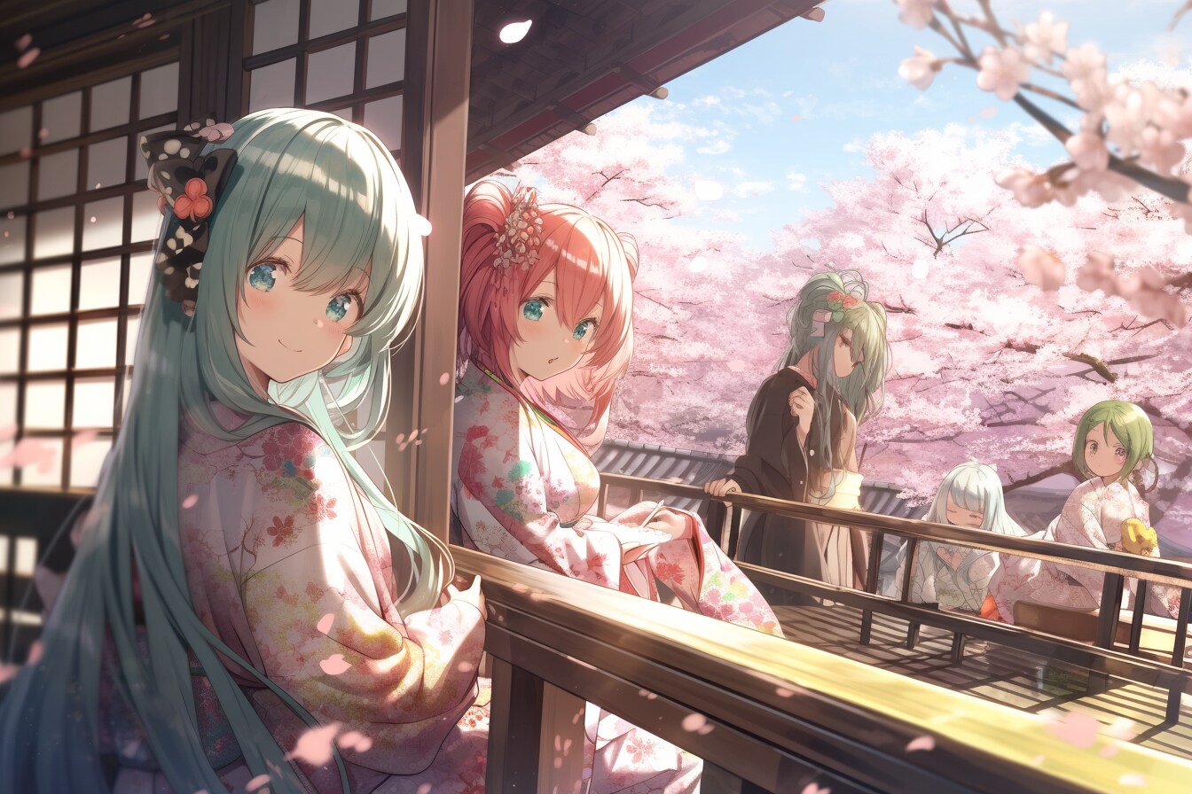 着物美女