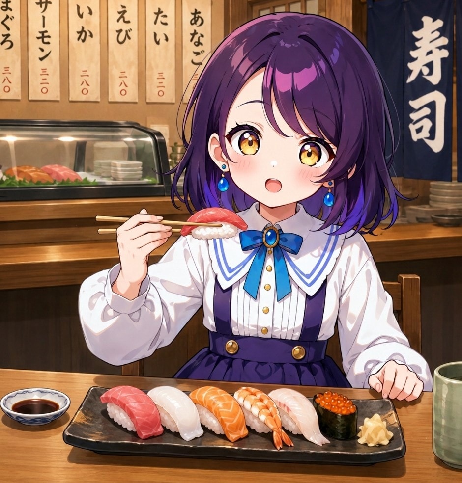昨日食べたお寿司