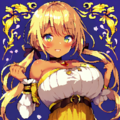 ドット褐色ツインテちゃん 2枚目