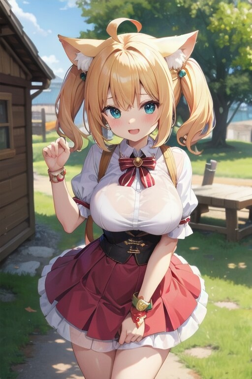 巨乳猫娘