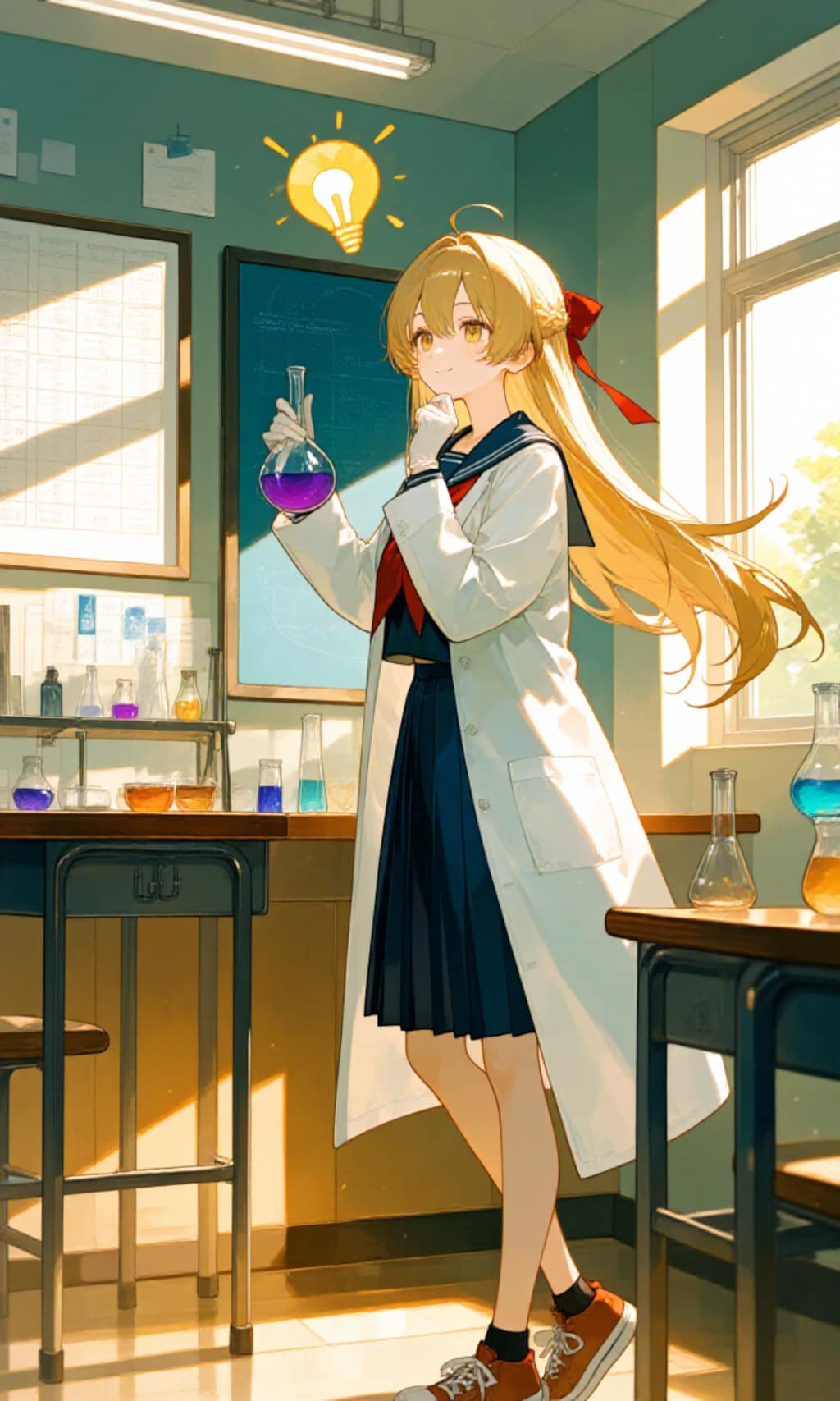 余計なことを閃いた化学部部長