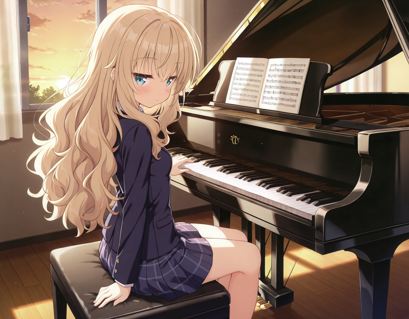 放課後の音楽室