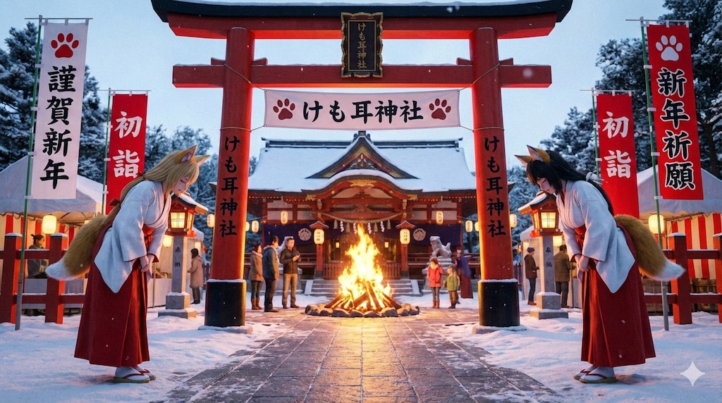 2026年の初詣は「けも耳神社」へ