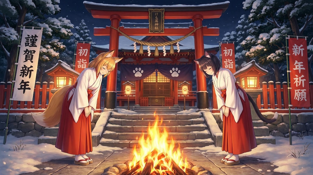 2026年の初詣は「けも耳神社」へ