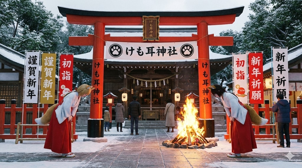 2026年の初詣は「けも耳神社」へ