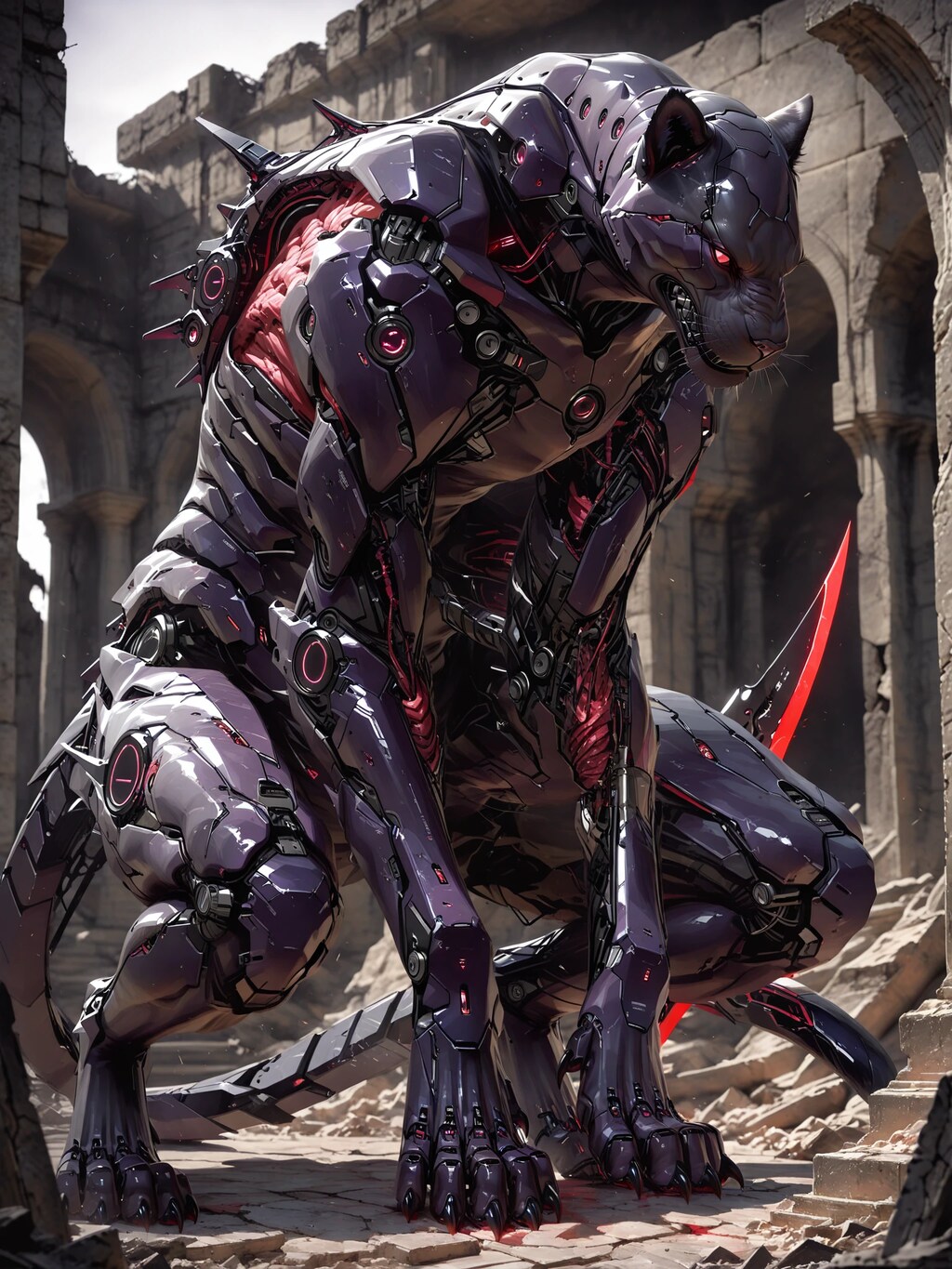 獣人×サイボーグ