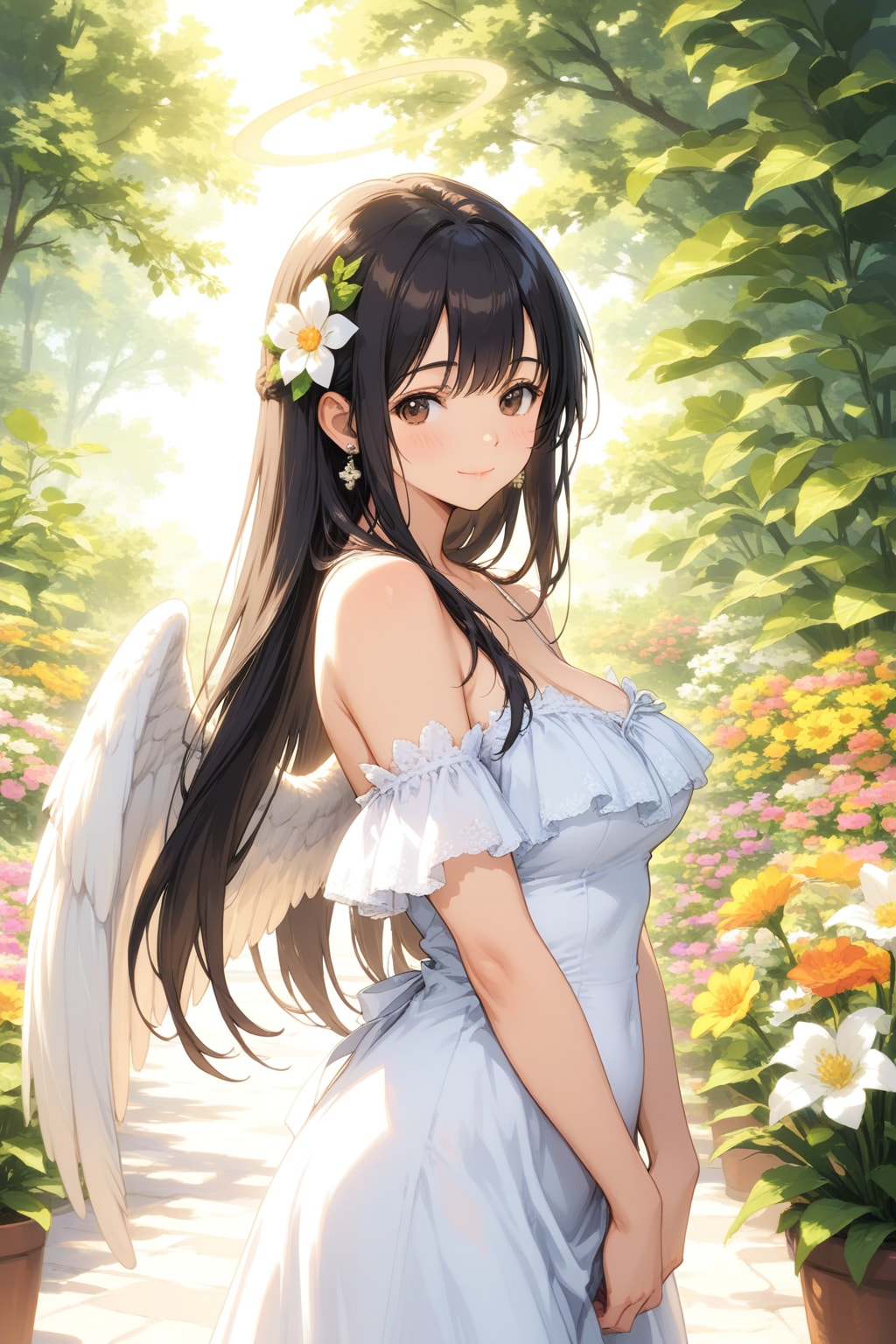 天使さん頑張ります♥ | の人気AIイラスト・グラビア