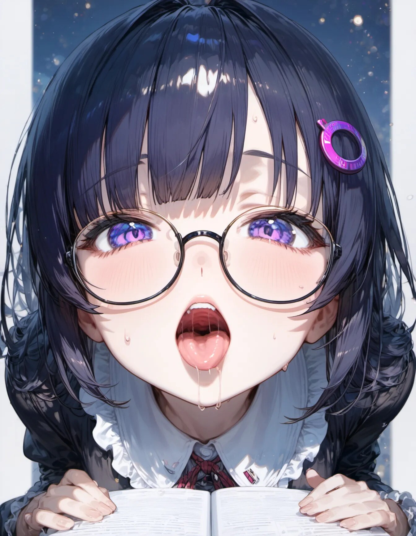The Scholar’s Unspoken Question | の人気AIイラスト・グラビア