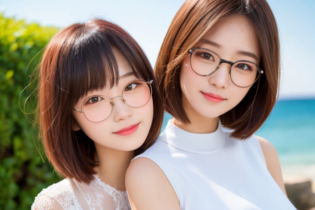 明日も早いから、おやすみ。眼鏡と女子高校生