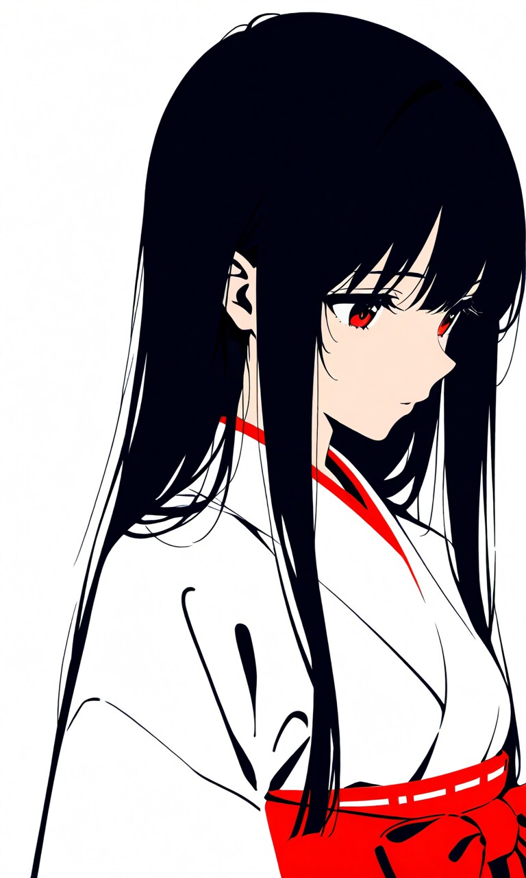 巫女1 | の人気AIイラスト・グラビア