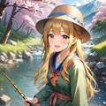 春の渓流釣り 4枚目