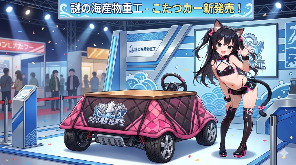 新型こたつカー発売！