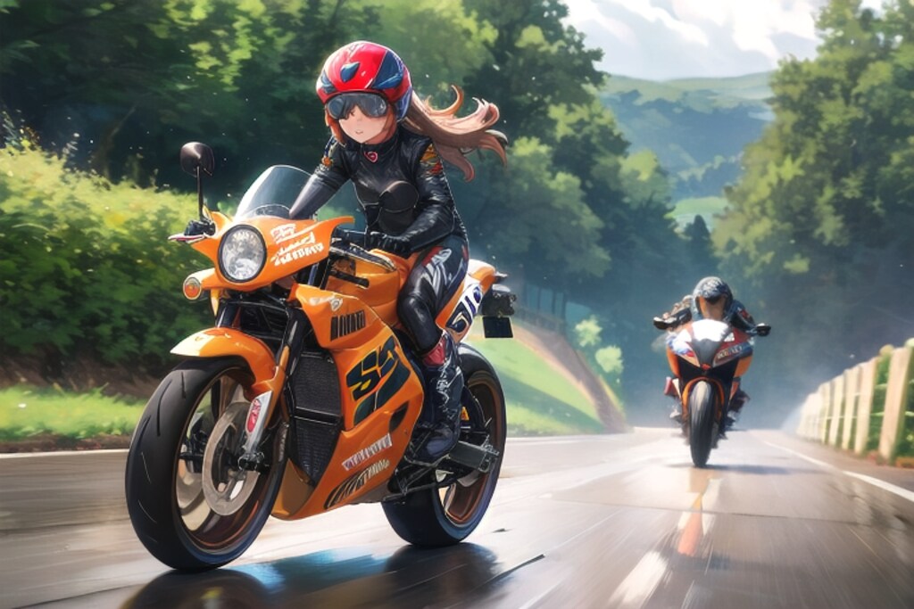 バイク好き彼女