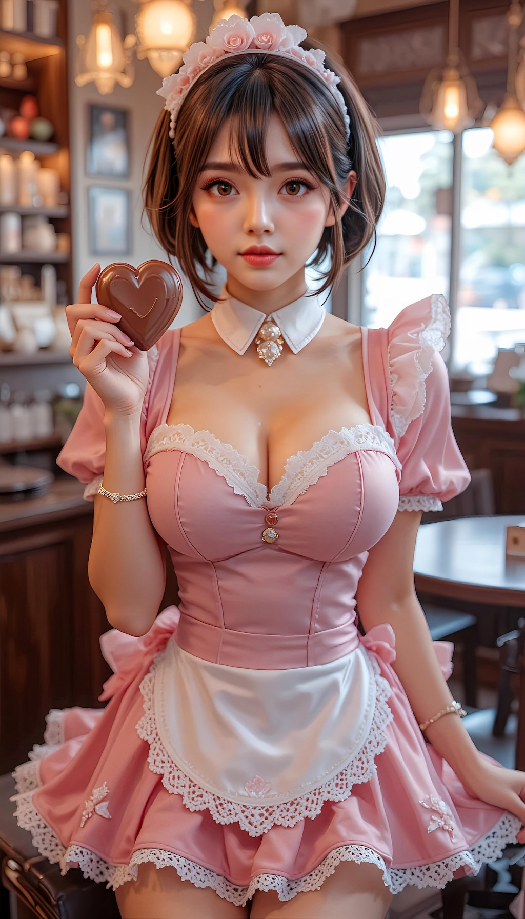 🍫メイドとチョコ🍫