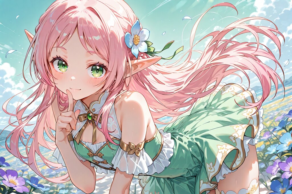 ぱすてる仕様のエルフさん①