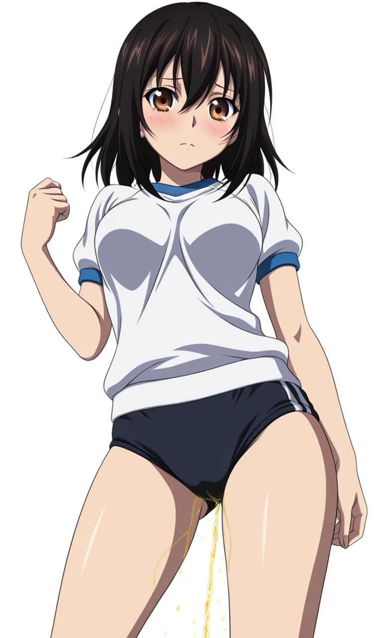 ブルマお漏らし「姫〇雪菜」