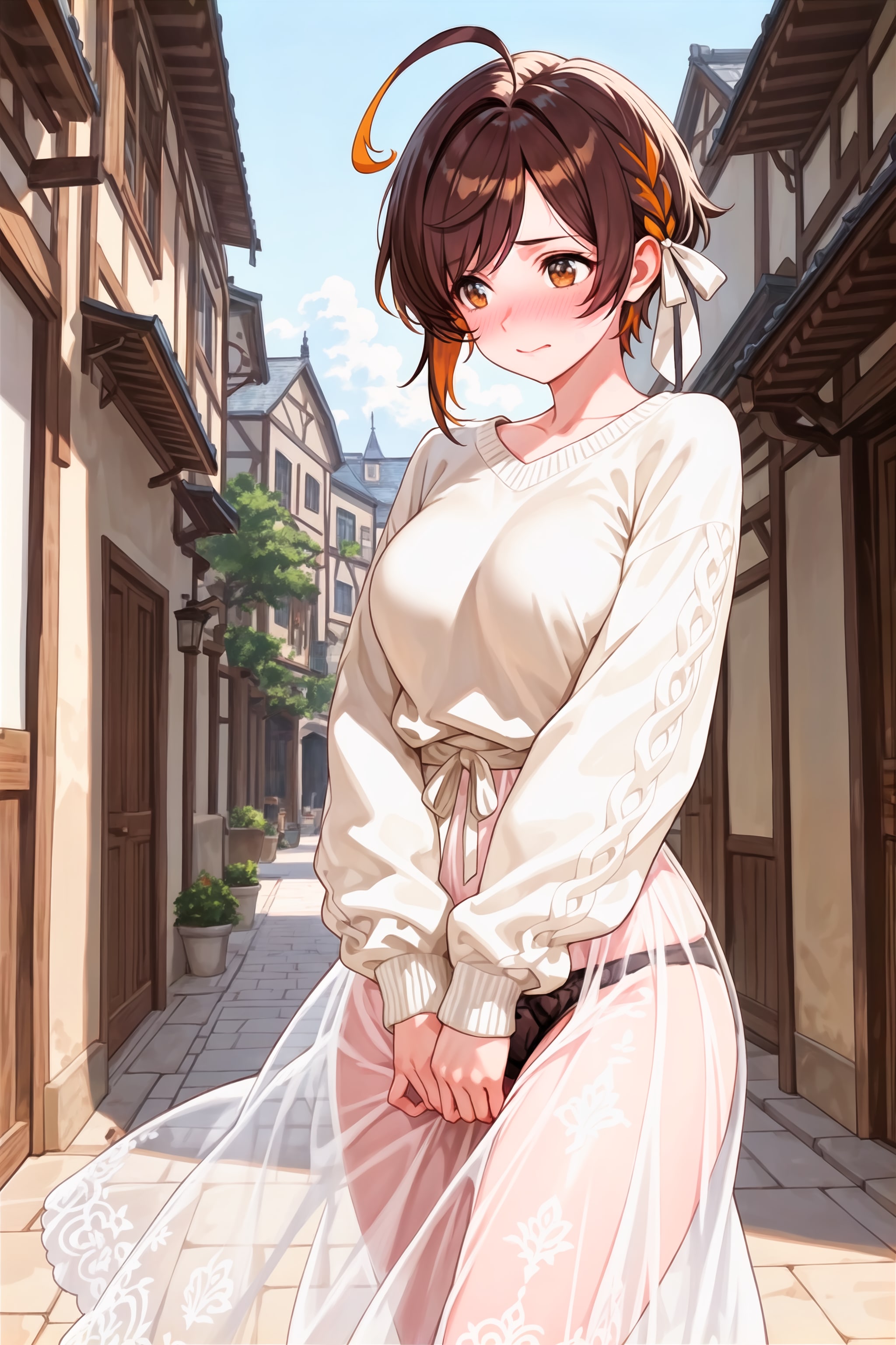 シースルースカート