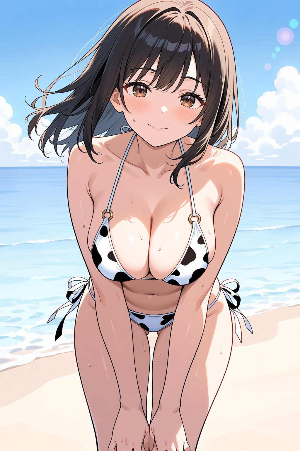 牛柄ビキニ