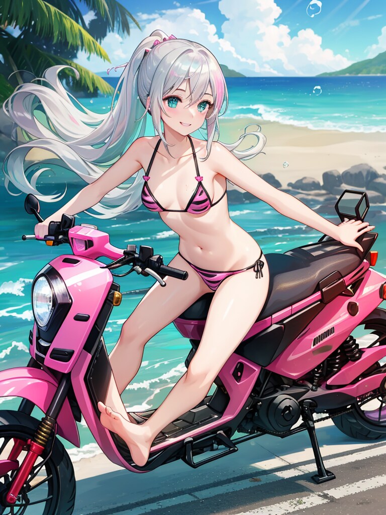 可愛いですか？あ…バイクですか。
