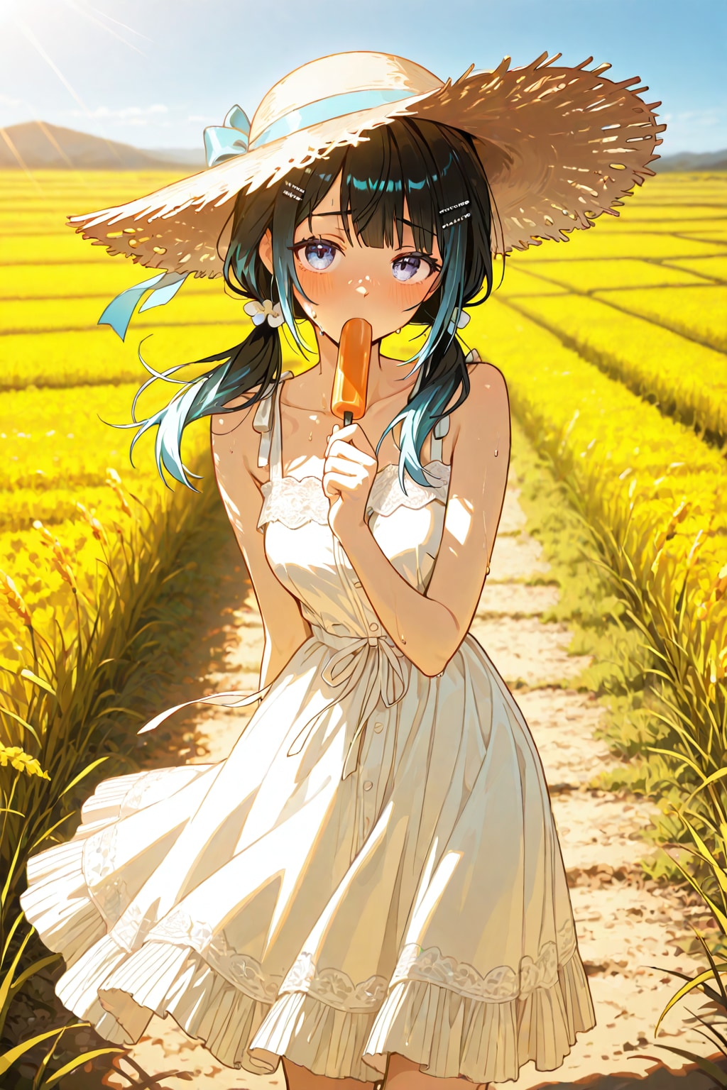 暑い…(ペロペロ)