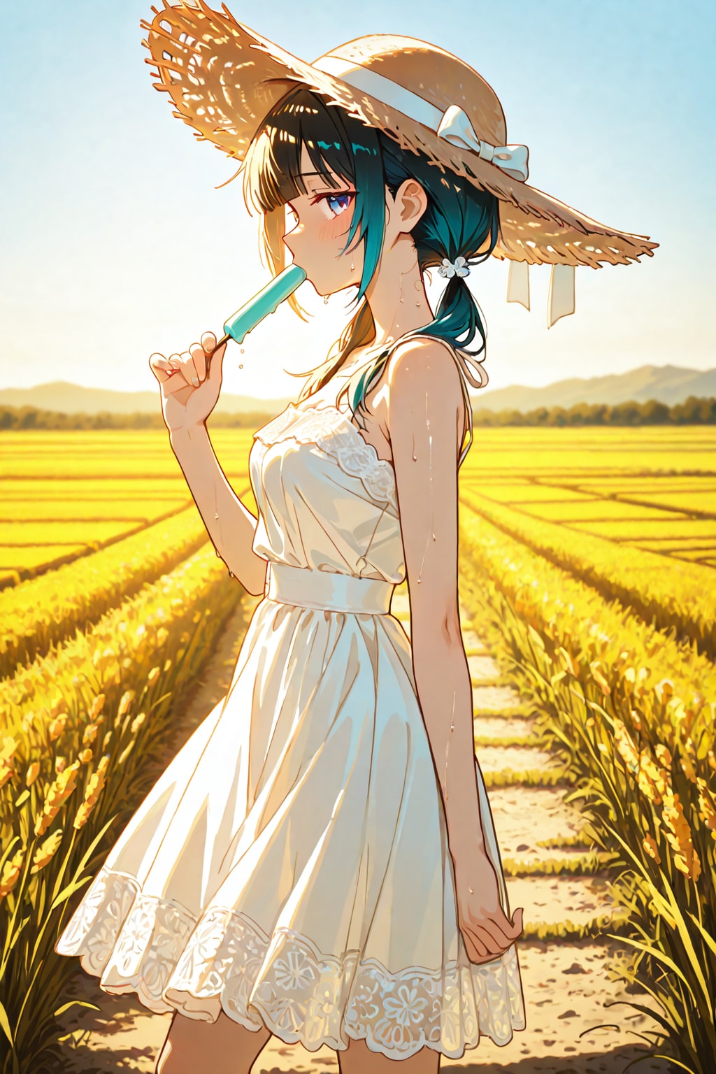 暑い…(ペロペロ)