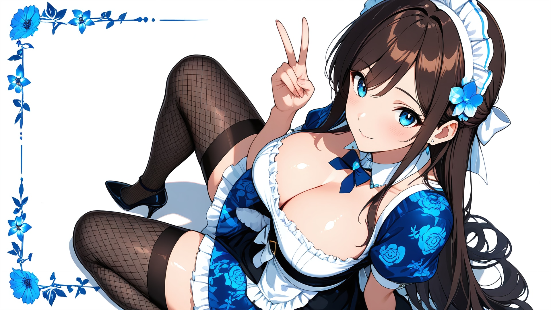 メイド服で撮影あやかちゃん