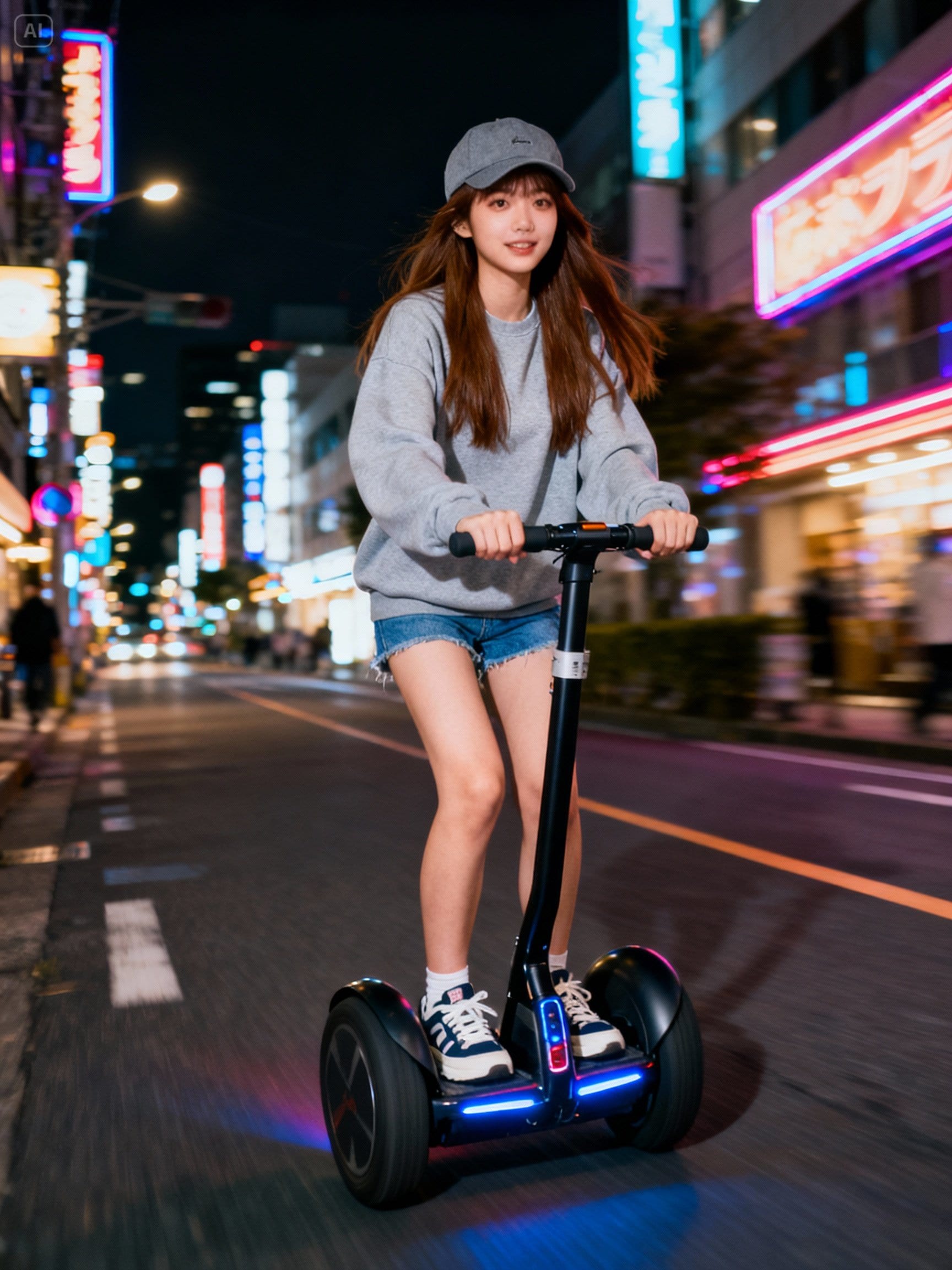 セグウェイ(動画付き) | の人気AIイラスト・グラビア