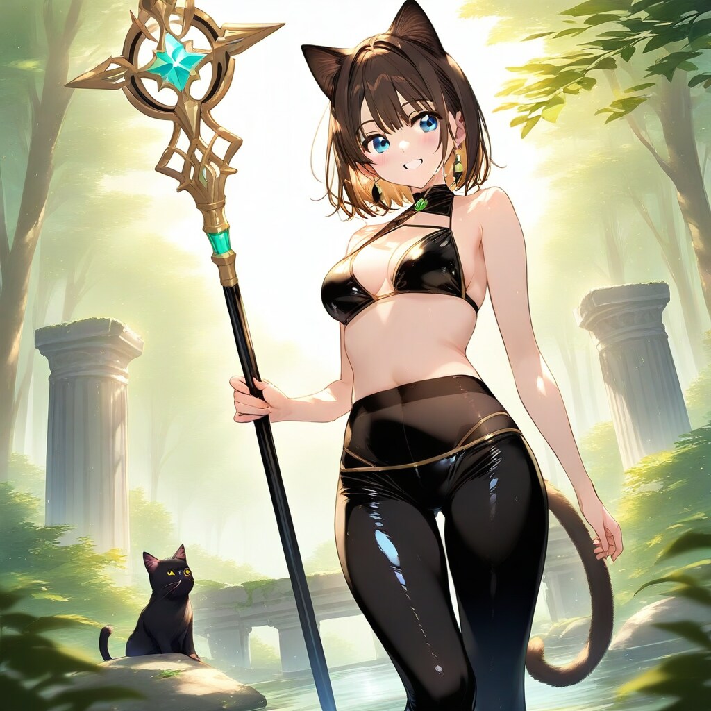 古の森を守る猫耳賢者参上！