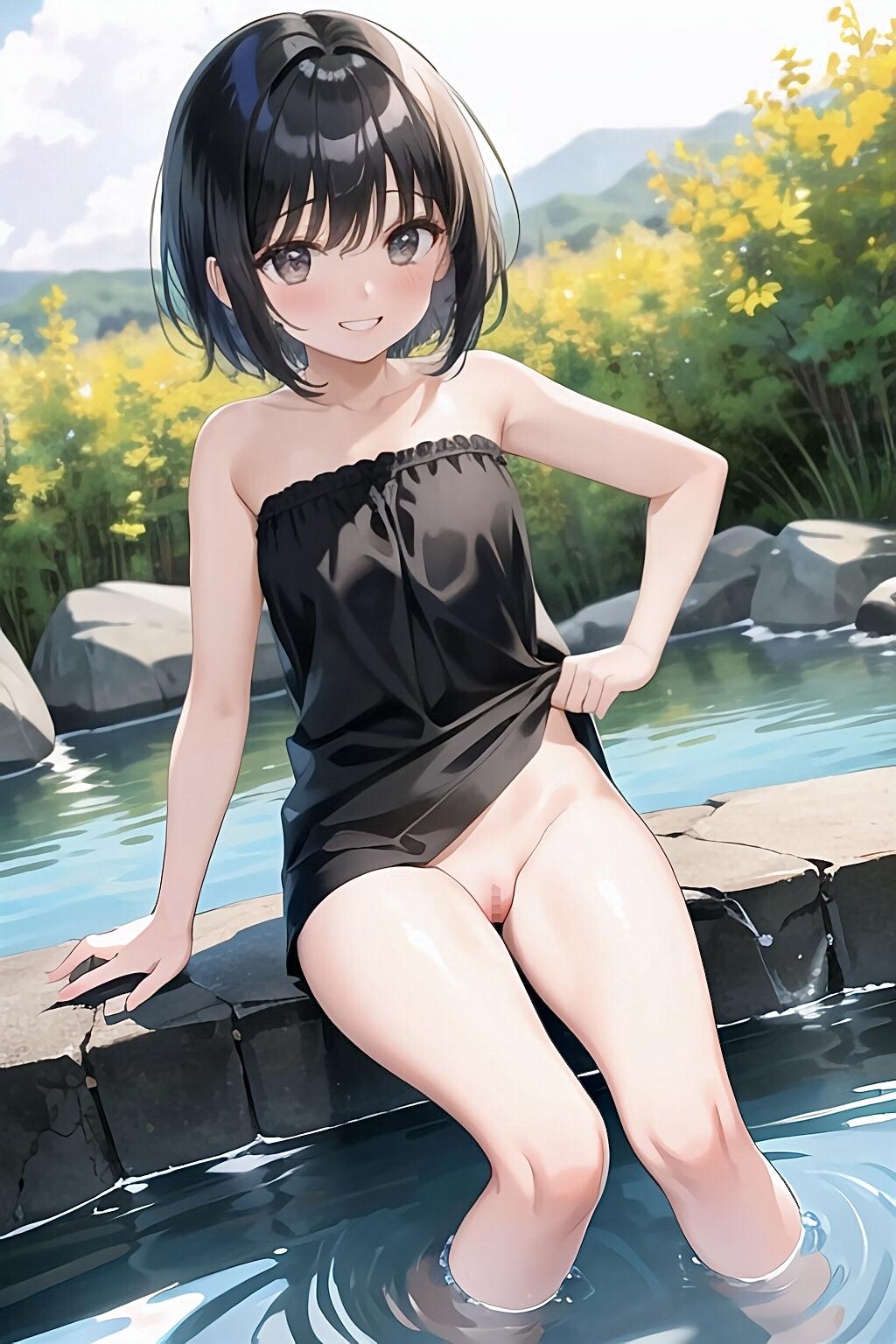 りえちゃんと貸切風呂