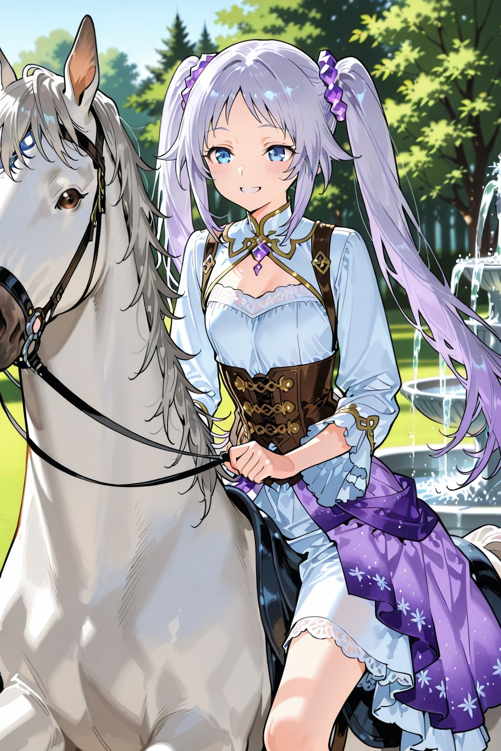 Perfect day for horse riding💕 | の人気AIイラスト・グラビア