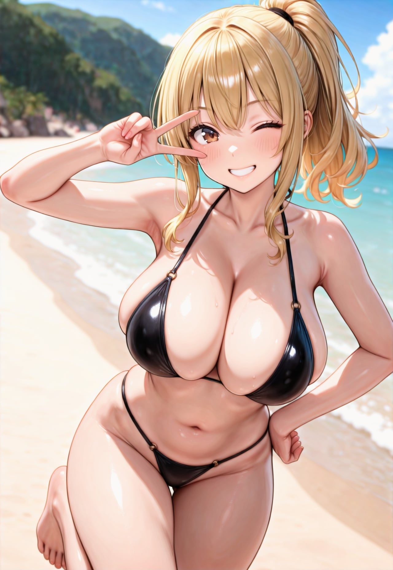 1250（黒いビキニ）