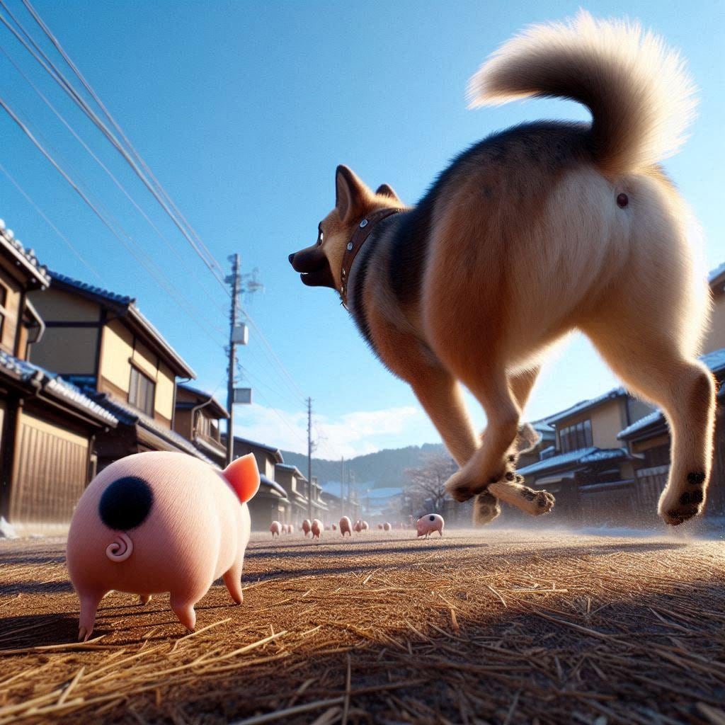 旅するピーちゃん