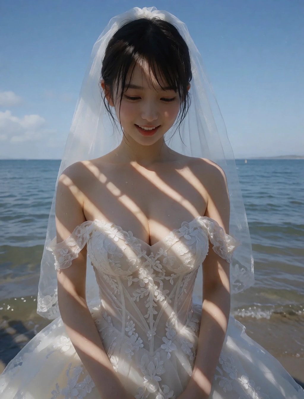 脱ぎかけウェディング