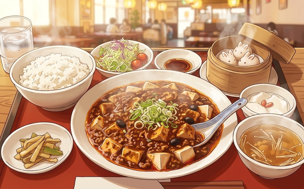 麻婆豆腐定食《Gemini》