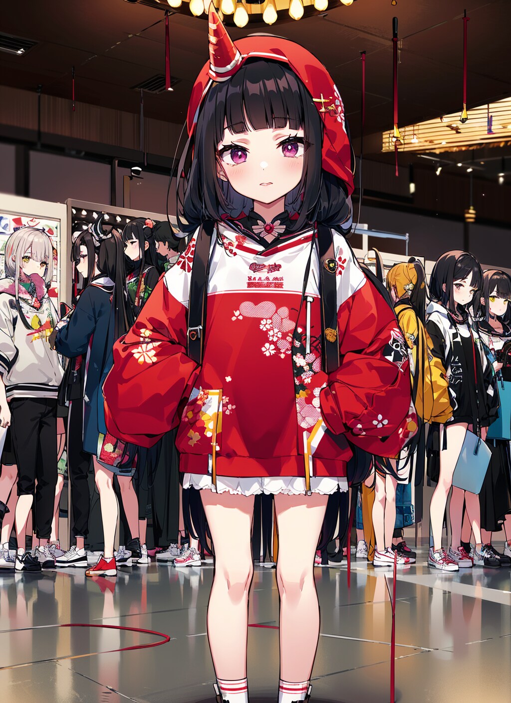 4月のモデルは禰豆子ちゃん