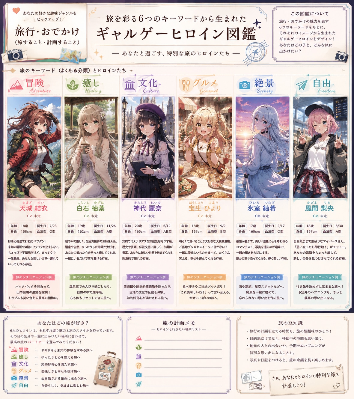 ギャルゲーヒロイン図鑑