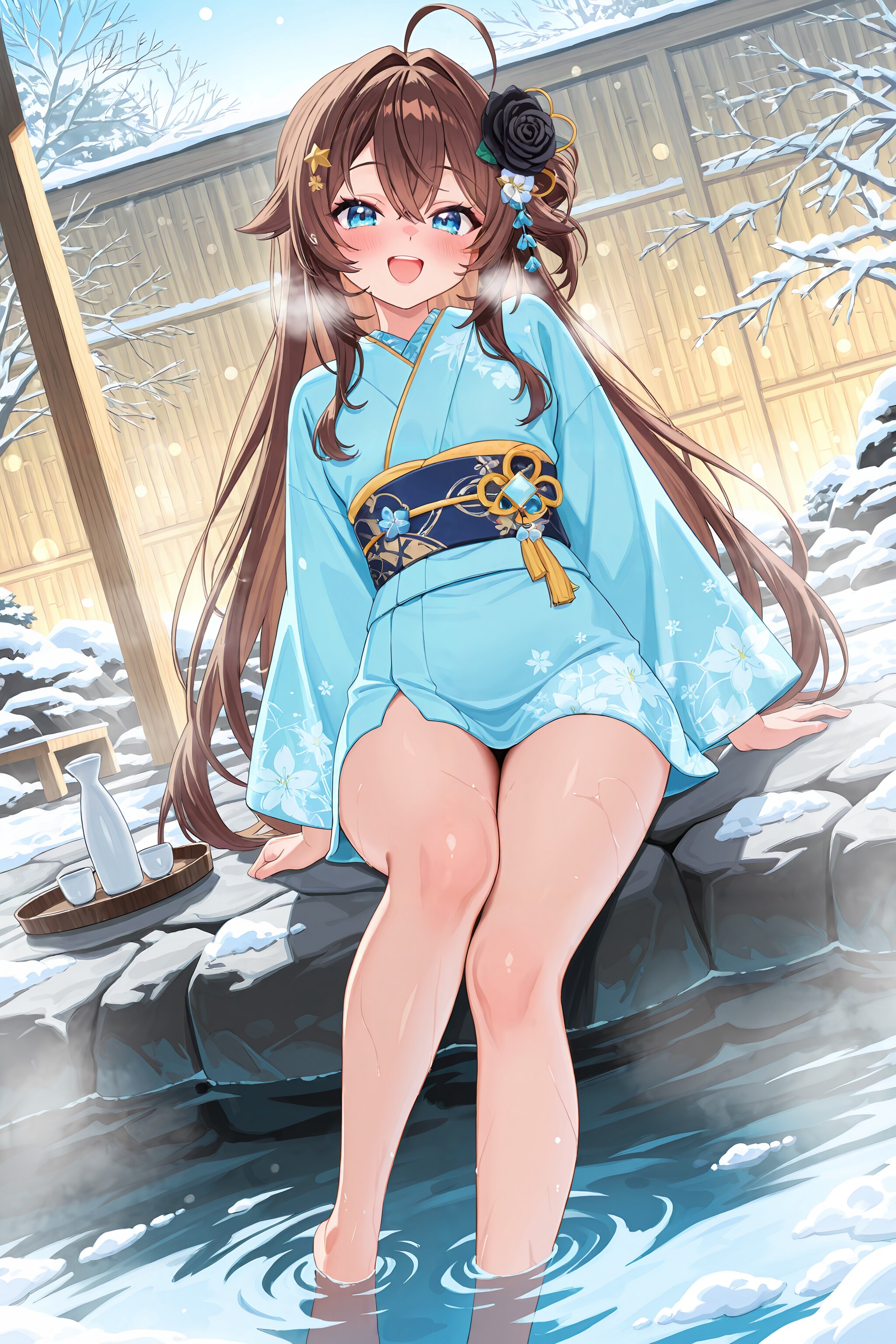 足湯であったか