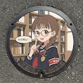 消火栓のマンホールに委員長ちゃん 4枚目